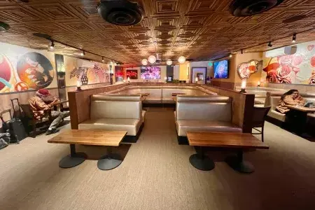 Interior of the Mission Cannabis Club